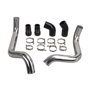 3" Polished Intercooler Pipe &Boot Kit For 2002-2004 GMC 6.6L LB7 Duramax Diesel