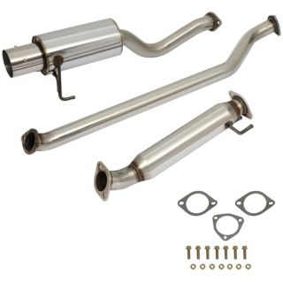 Exhaust Catback System Muffler Tip 2002-2005 Honda Civic 2.0L