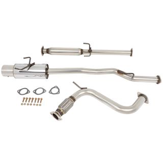 4.5" MUFFLER TIP CATBACK CAT BACK EXHAUST 1994-1997 HONDA ACCORD CD3-6 H22/F22 4CYL