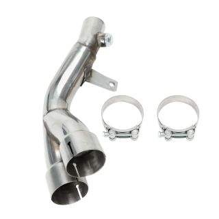 Y Middle Pipe Exhaust Downpipe for Yamaha YZF-R6 R600 2006-2019