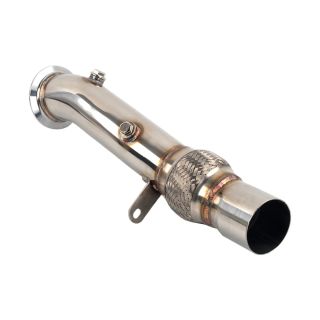 Turbo Catless 3.5" Downpipe Exhaust for BMW F01 F10 F11 F07 F12 F13 N55 535i 640i 740Li