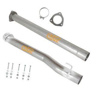 4.0" Cat & DPF Delete Pipe w/ Bolt Kit for 2011-2017 Ford Powerstroke 6.7L Diesel F250 F350 F450 F550 Super Duty