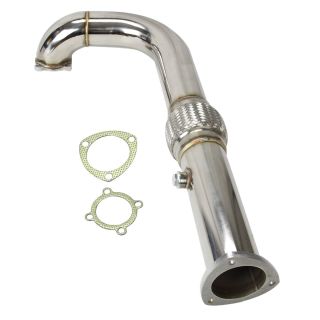 GT35 GT35R Stainless 3" Racing Turbo Downpipe Exhaust T3 4-Bolt Flex B/D-Series