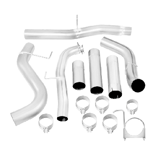 5" Downpipe Back DPF Delete Exhaust System for 2017-2024 Chevy GMC 6.6L Duramax L5P