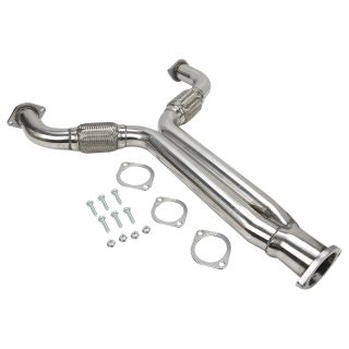 FOR 350Z FAIRLADY Z33/G35 VQ35 Y-PIPE DOWNPIPE STAINLESS RACING EXHAUST