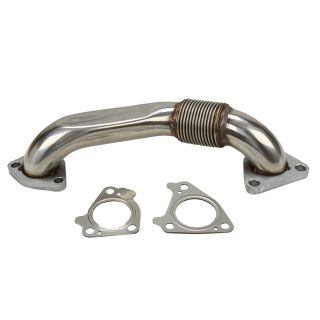 Bolt On Passenger Side up-Pipe w/ Gasket Fit LB7 LLY LBZ LMM LML 6.6L Duramax SL