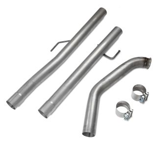 2014-2018 3.0L Ecodiesel Ram 1500 Jeep Grand Cherokee 3" Stainless Cat & DPF Delete Pipe