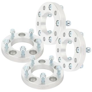 4Pcs 1" 5x5 Wheel Spacers 87.1mm 1/2" for 99-10 Jeep Grand Cherokee, 07-18 Wrangler JK, 85-02 GMC Safari/Chevy Astro