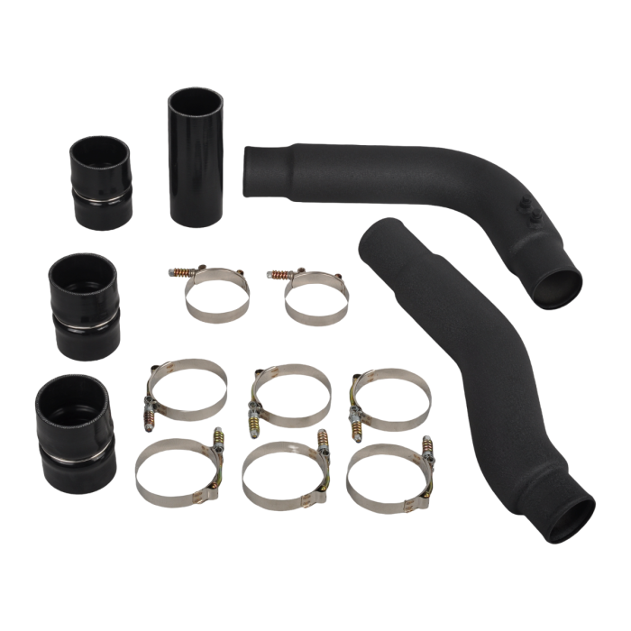 Black Intercooler Pipe & Boot Kit For 2003-2007 Dodge Ram 5.9L Cummins Diesel