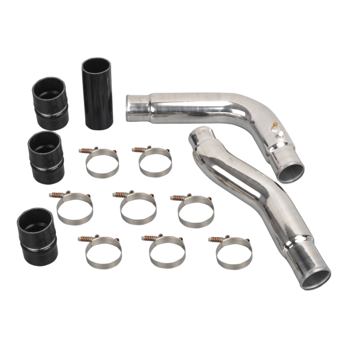 Polished Intercooler Pipe & Boot Kit For 2003-2007 Dodge Ram 5.9L Cummins Diesel