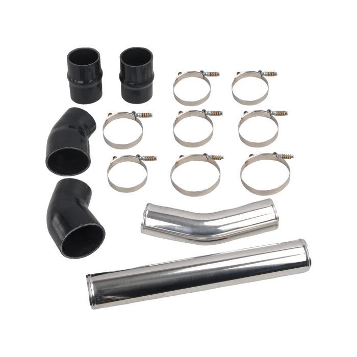 Aluminum Intercooler Pipe & Boot Kit For 94-02 Dodge Ram 5.9 5.9L Cummins Diesel