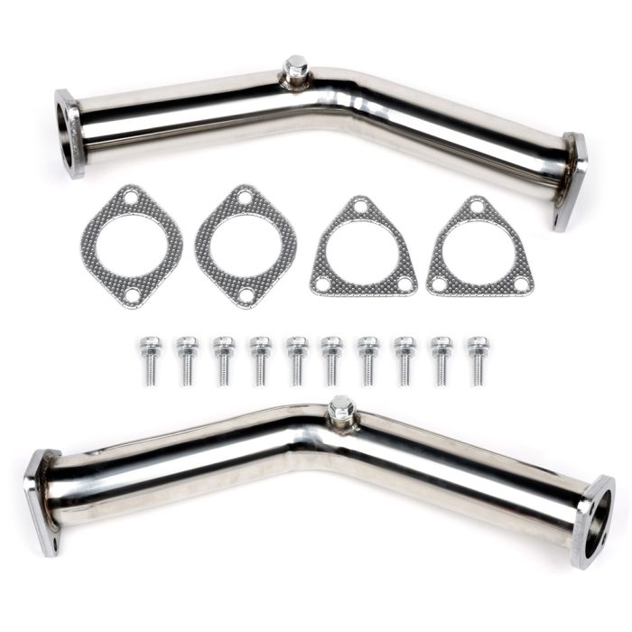 For 2003-2009 Nissan 350Z 2003-2008 Infiniti FX35 G35 3.5L Exhaust Pipes Racing High Flow