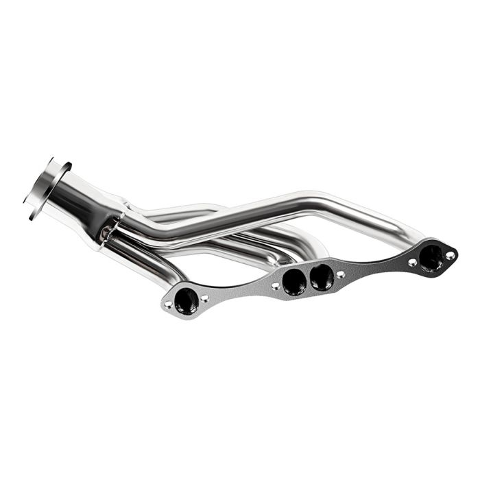 Mid Length Exhaust Header for 71-88 Chevy SBC 283 327 350 383 400 4.4L 5.0L 5.7L 6.6L