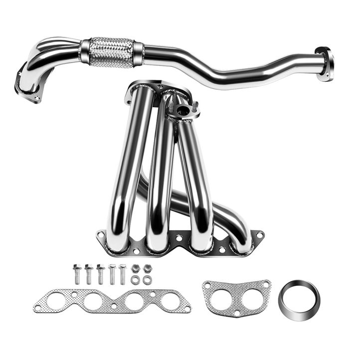 93-97 Toyota Corolla 1.8L Stainless Racing Header Exhaust Manifold