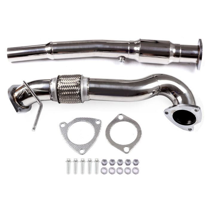 2001-2006 AUDI TT QUATTRO 1.8T RACING DOWNPIPE DECAT DOWN PIPE DE CAT EXHAUST