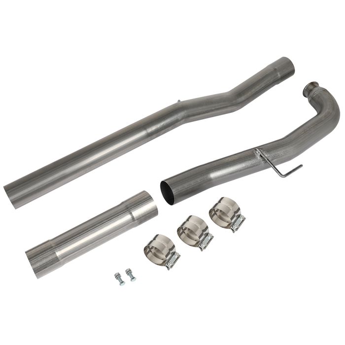 For 2011-2015 Chevy Silverado GMC Sierra 2500 HD 3500 HD DPF Delete Pipe Eliminator Exhaust Pipe