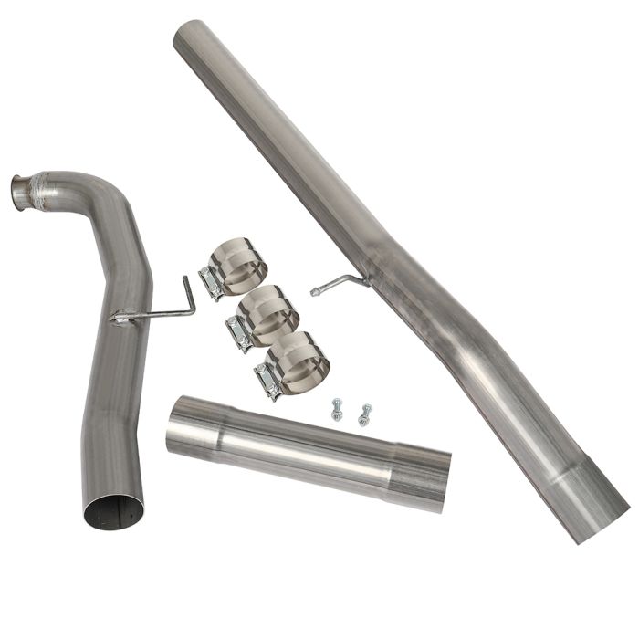 For 2011-2015 Chevy Silverado GMC Sierra 2500 HD 3500 HD DPF Delete Pipe Eliminator Exhaust Pipe