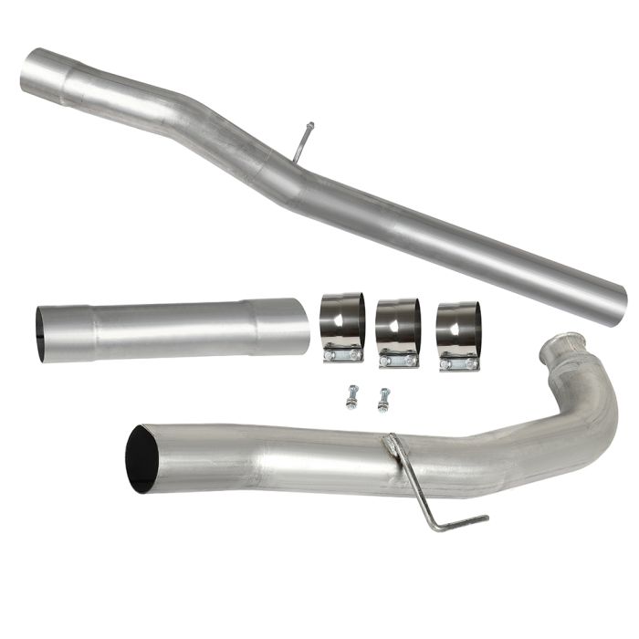 For 2011-2015 Chevy Silverado GMC 2500 3500 HD Diesel Exhaust Pipe Delete Pipe Exhaust Pipes