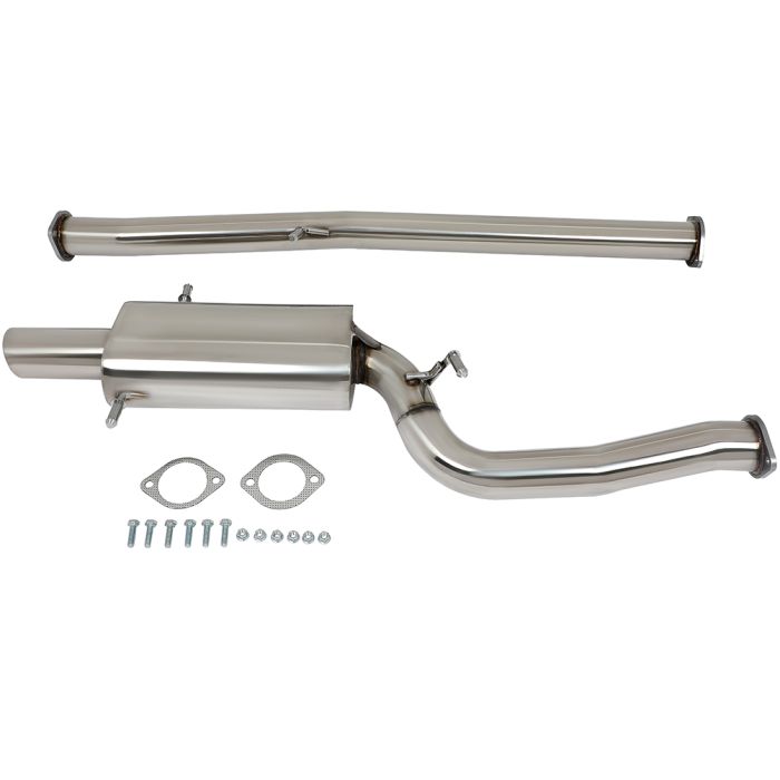 2002-2007 Subaru Impreza 2.0L 2.5L Exhaust Catback Muffler Pipe Oval 3.5