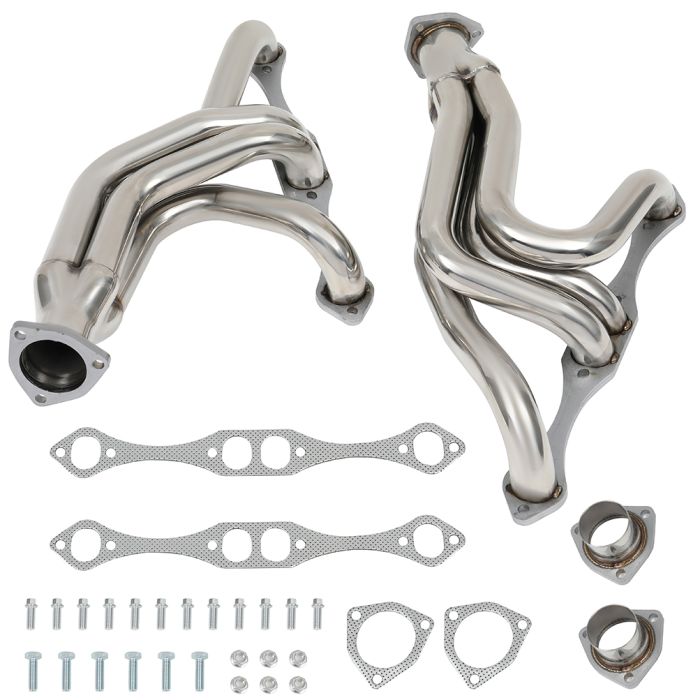 For 1957 Chevrolet Bel Air Del Ray Nomad Small Block V8 4.6L Exhaust Header Manifold