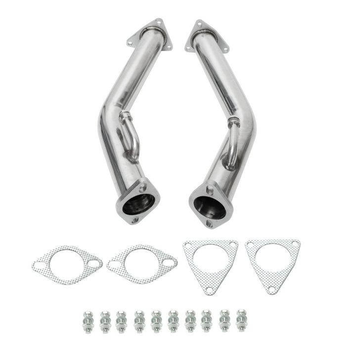 Downpipes Decat Catless Straight Downpipe Exhaust For Nissan 370z Infiniti G37