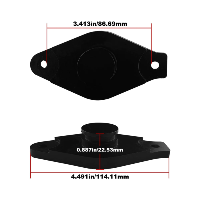 2012-2016 GMC 6.6L LML Duramax Diesel CCV PCV ReRoute Delete Kit