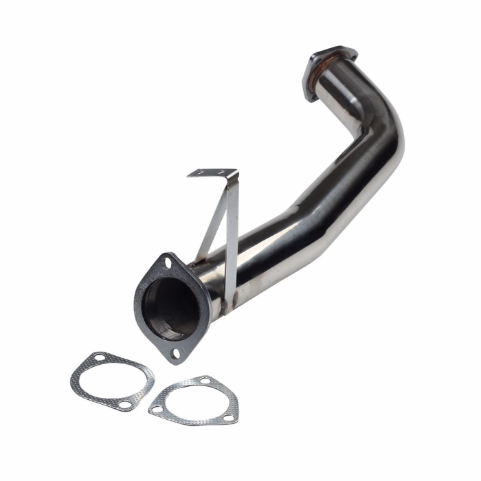 Turbo Downpipe Exhaust Midpipe with Flex for 89-98 240SX S13 S14 SR20DET SR20