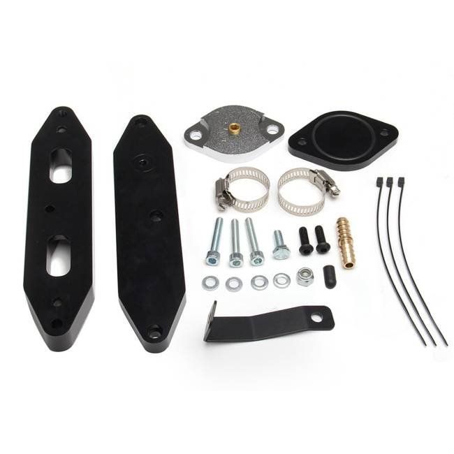 2011-2019 Ford Powerstroke F250 F350 F450 F550 6.7L EGR Delete Kit with Radiating pipe