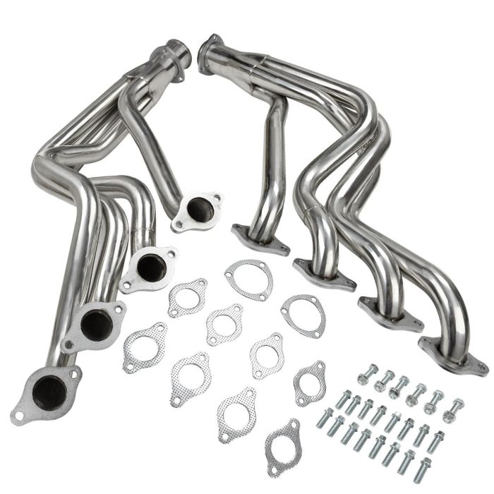 1968-1972 Chevy Big Block 396 427 454 SUV Pickup Long Tube Stainless Header Exhaust