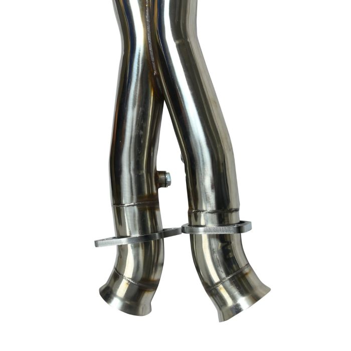 Long Tube Exhaust Header Manifolds for 05-13 Chevy Corvette C6 LS2 LS3 V8 6.0L 6.2L 7.0L & X Pipe