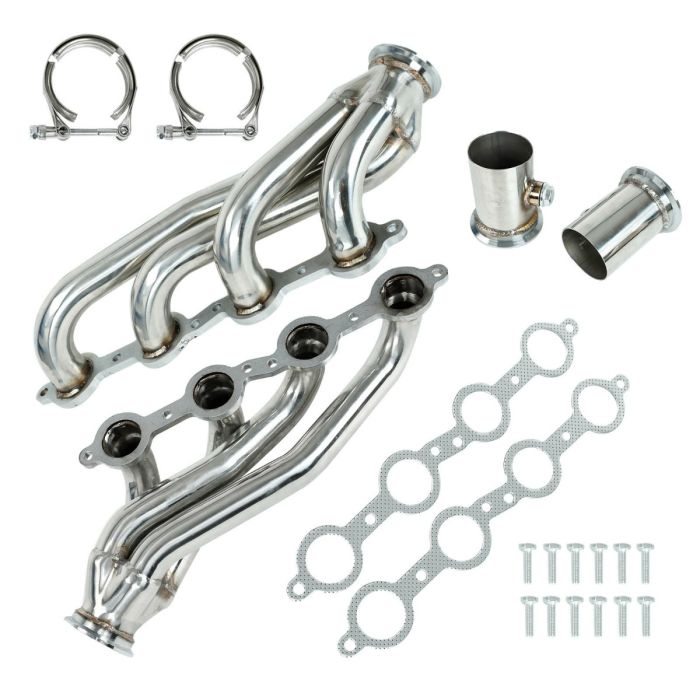 Stainless Exhaust Header for 1960-1986 C-10 LS Chevy GMC LS1 LS2 LS3 LS6 LS9 V8 