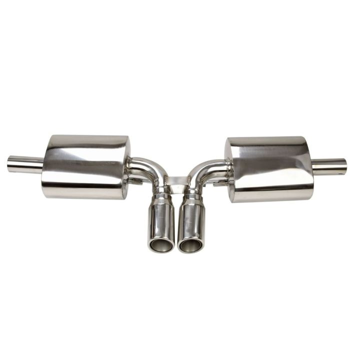 Dual Path Catback Muffler Exhaust System For 85-89 MR2 W10 AW10/AW11 4A-GZE