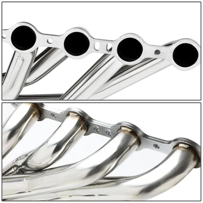 Long Tube Exhaust Header w/ Y-Pipe for 07-14 Chevy GMC 1500/2500/3500 4.8L 5.3L 6.0L 6.2L 2WD