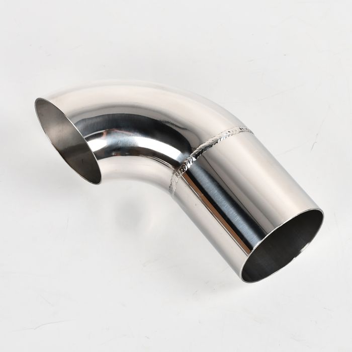 1999-2013 Single Turbo Vortec LS T4 Downpipe Exhaust w/90 Degree Tube for GMC Sierra Chevy Silverado