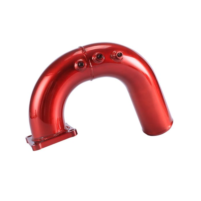 High Flow Intake Elbow Tube Pipe For 2003-2007 Dodge Ram 5.9L Cummins Diesel Red