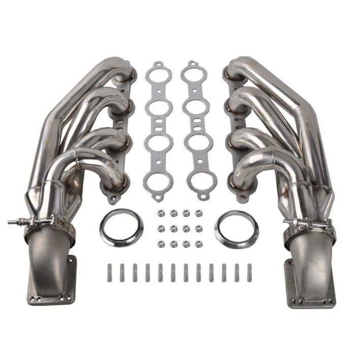 Turbo Exhaust Manifold Header for LS1 LS6 LSX GM V8 T3 T4 to 3.0