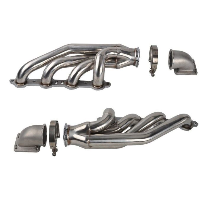 Turbo Exhaust Manifold Header for LS1 LS6 LSX GM V8 T3 T4 to 3.0